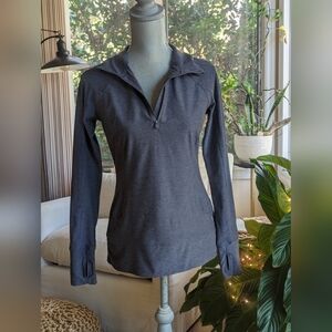 Like New Apana 1/4 Zip-Up Workout/Yoga Pullover Women's Size Small